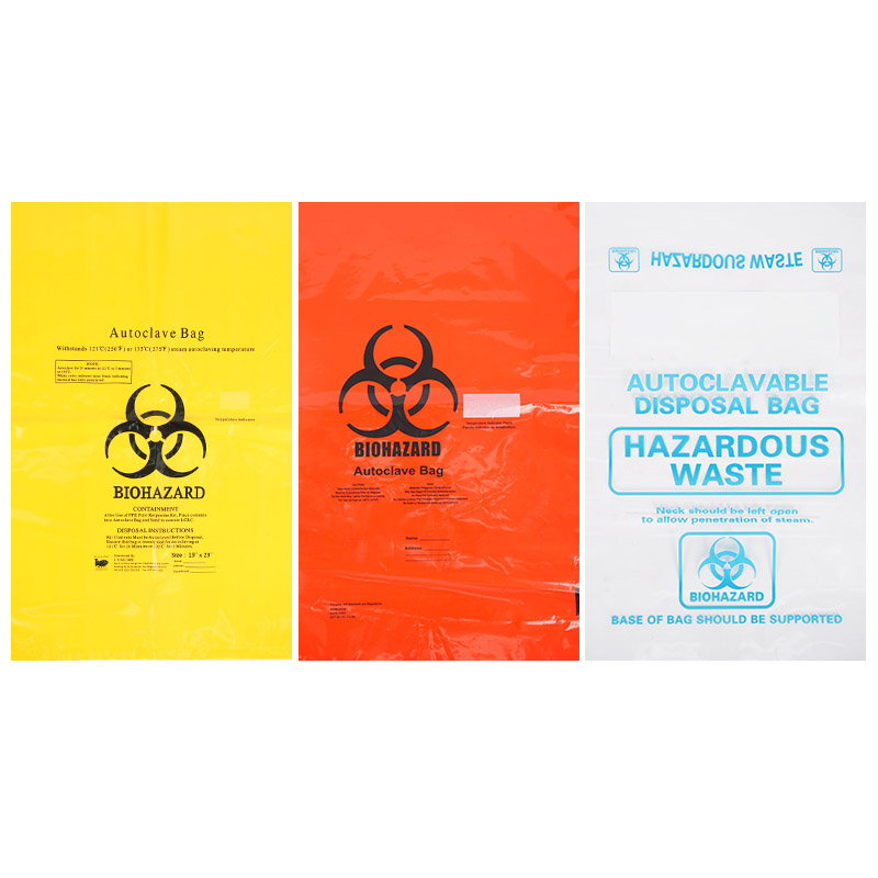 autoclave resistant biohazard plastic bag