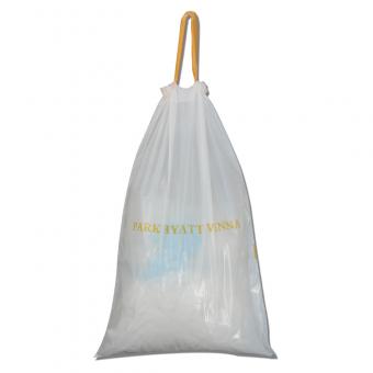 clear plastic laundry bags