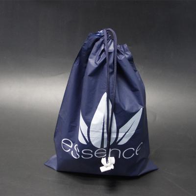 plastic drawstring shopping bag