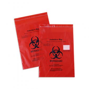  Self-Adhesive Biohazard Waste Bags